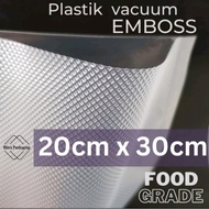 Embossed Food Vacuum Plastic 20x30 cm - Vacuum bag