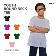 BOXY Baju Budak Microfiber Leher Bulat Lengan Pendek - Kids Microfiber Round Neck Short Sleeve T-shi
