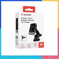 🌟全新行貨🌟Verbatim - Charge‘n’Drive 31862 15W 磁性無線車用充電器 附主動冷卻功能 車架 Magsafe 磁吸 無線充電 半導體冷卻技術
