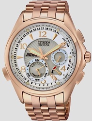 นาฬิกาข้อมือผู้ชาย CITIZEN Eco-Drive รุ่น BL9003-85A ขนาดตัวเรือน 44 มม.หน้าปัดสีขาว ตัวเรือน /สาย Stainless Steel สี Rose Gold