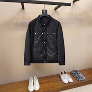 0W8H PR * A Three-Dimensional Letter Triangle Logo Hooded Jacket Jacket Men