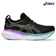 Asics Women Gel-Nimbus 25 Running Shoes - Black/Glow Yellow D