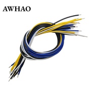 [AWHAO] 16 Pieces Guitar Pickup Connection Wire Circuit Wire Long11.81 Inches Multi