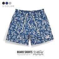 WhiteSand - Men Boardshorts กางเกงขาสั้นผู้ชาย ลาย Palm Leaf ชุดไปทะเล กางเกงว่ายน้ำ