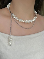 Pearl Tsubu 項鍊