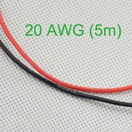 20 AWG Gauge Silicone Wire Wiring Flexible Stranded Copper Cables for RC