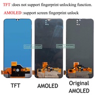 Original AMOLED TFT Black 6.4" For Realme X2 Realme XT LCD DIsplay Touch Screen Digitizer Assembly R