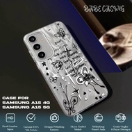 CASE SAMSUNG A15 4G / 5G CASING HANDPHONE SAMSUNG A15 4G FEATHER LASER PREMIUM MATTE - SENTIMENTAL M