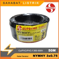 SUPREME NYYHY NYMHY Black 3x0.75 3x0.75 mm Roll 50M