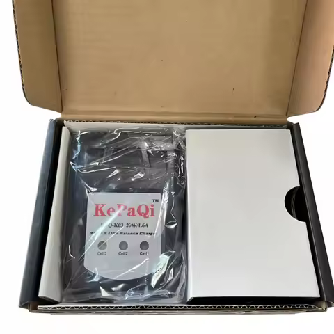 K03-20W Lithium Battery Charger 2-3S Simple Balanced Charging 7.4V and 11.1V Chargers for Model Airc