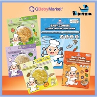 Q Baby Market Ready to Eat Organic Germ Grain Baby Congee / Baby Porridge / Baby Pasta ( 150g x 2 )