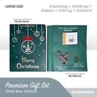 CHRISTMAS FANCY CHRISTMAS GIFT SET PAPER BAG (LARGE)