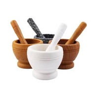 Kitchen Lesung Mortar Pestle Garlic Kitchen Tools