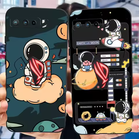 For Asus ROG Phone 3 I003D ZS661KS Case Cute Astronaut Silicone Shockproof Bumper For Asus Rog Phone