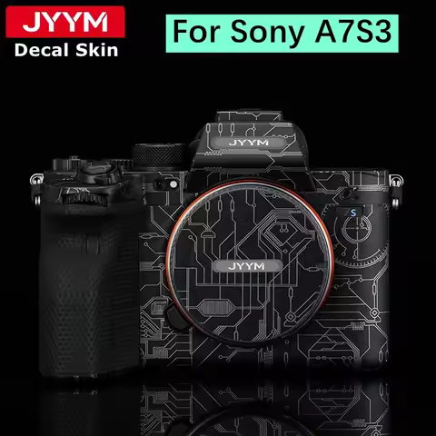 Camera Sticker A7SIII A7SM3 A7S3 Decal Skin Vinyl Wrap Film Protector Coat For Sony ILCE-7SM3 ILCE7S