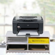 DIY printer elevated file A4 paper desktop storage rack multilayer office tabletop space saver rack