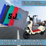 Karpet Sepeda Motor Listrik UWINFLY RF7/R7/R7S/RF8/R8/R8S/R8P