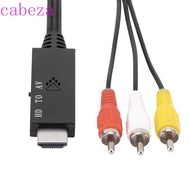 CABEZA HDMI To AV Cable, AV To HDMI HDMI To AV AV To HDMI Cable, Signal Transmitter 1m(39.37in) AV A