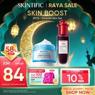 <2pcs Skincare Set>SKINTIFIC Renew skin combo Sooth skin Acid Peeling Repair skin barirer -Serum+Moi