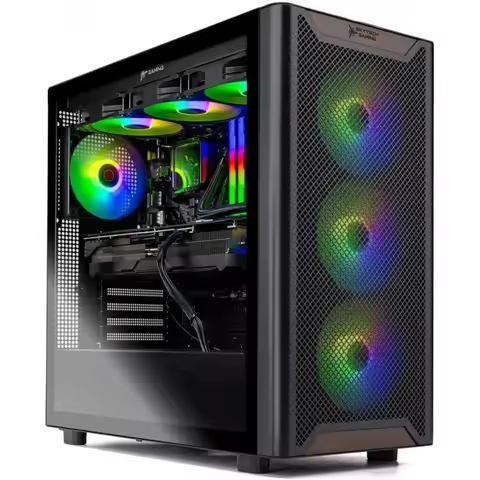 Gaming Chronos 3 Desktop PC, i7 14700F 2.1 GHz (5.3GHz Turbo), RTX 5060 Ti 16GB, 1TB NVMe SSD, 32GB 