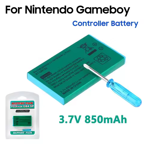 850mAh 3.7V Li-ion Battery rechargeable GBA-SP battery For Nintendo GBA SP / Gameboy Advance GBA SP 
