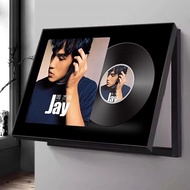 Decorative painting of electric meter box, custom Jay Chou music album song, blocking weak power sou
