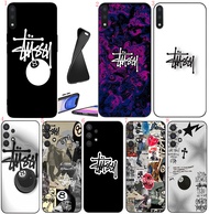 OPPO A17 k A58 A78 A18 A3 Pro A3X A80 5g Realme C35 c55 narzo N55 V17 Stussy star Soft black phone c
