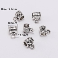 20ชิ้น/ล็อตจี้เงินโบราณจี้คลิปหนีบเข็มกลัดสร้อยคอที่ติดสร้อยข้อมือเครื่องประดับ DIY