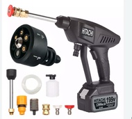 Máy Rửa Xe 2 Pin 199V HITACHI Máy Rửa Xe Áp Suất Mạnh Hitachi 199V hàng nhập khẩu Pin 45000mAH Siêu