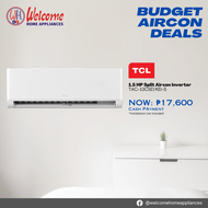 TCL 1.5HP Split Type Aircon AI Full DC Inverter TAC-13CSD/KEI-S