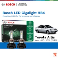 Bosch LED Gigalight 6000K HB4 Halogen Headlight Retrofit Bulb + CANBUS for Toyota Corolla Altis E120