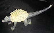 正版 安基拉斯 安吉拉斯 哥吉拉 電影 怪獸 恐龍 甲龍 早期 軟膠 18公分長 現狀