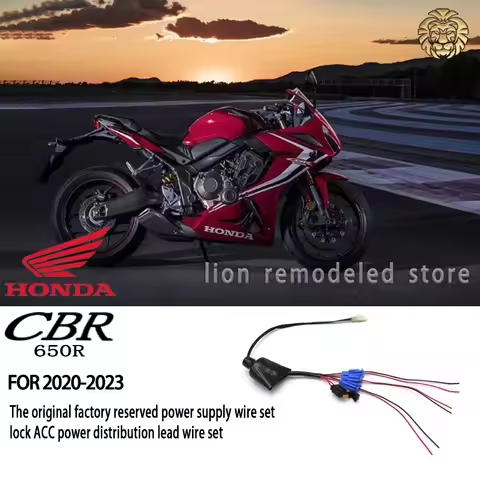 for honda cbr650r cbr 650r 2019 2020 2021 2022 set di cavi di distribuzione dell'alimentazione da un