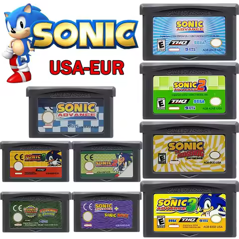 High Quality EUR/USA Advance 3 GBA 32-bit Electronic Game Card Ink Cartridge As A Birthday Gift For 