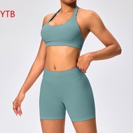 Cotopaxi European And American Sports Underwear Sets Yoga Wear Cardigan Jackets Backless Outdoor Fit