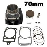 【CODE】 <br>Motorcycle Engine 70mm Big Bore Cylinder Block Kit 16mm Pin for Veloci Xeverus CG300 CG 3