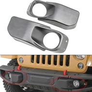 Front Bumper horn Cover Fog Lamp Jeep Wrangler Rubicon Jk