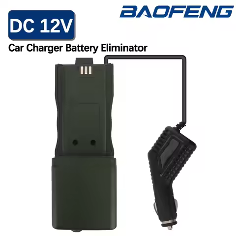 BAOFENG Battery Eliminator Car Charger Adapter For BaoFeng AR-152 Radio Walkie Talkie Accessories Re
