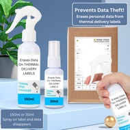 Thermal Label Data Remover Courier Delivery Parcel Label Name Address Eraser