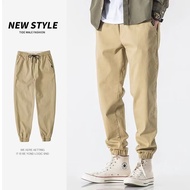 Fashion Slim Fit Cargo Pants Men Casual Simple Plain Jogger Pants