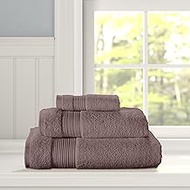 Five Queens Court Soma Bath Towel 2Pc. Set, Aubergine, 60X30