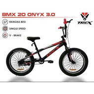Jual Sepeda BMX Trex 20 Onyx ban Jumbo 3.0 Murah