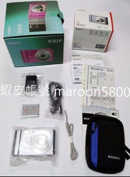 「bn超級邦妮」台灣公司貨 兩年保固 SONY DSC W810 數位相機 2000萬畫素 廣角 光學變焦 工作 紀錄 綠影 隨身機 銀