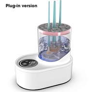 อุปกรณ์ทำความสะอาดแปรงแต่งหน้าไฟฟ้าอัตโนมัติแบบ3 In 1พกพาอุปกรณ์อุปกรณ์ทำความสะอาดแปรงแต่งหน้า USB