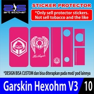 HOLOGRAM Stiker Garskin Hex ohm V3 & Oframe Artis