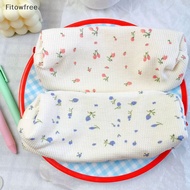 Fitow Pencil Bag Small Flowers Pencil Cases Pen Bag Storage Bags School Stationery FE