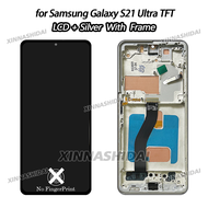 6.78" TFT Quality S21 Ultra Screen Replacement for Samsung Galaxy S21 Ultra 5G G998 G998B G998W LCD 