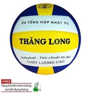 Quả Bóng Chuyền Thi Đấu Da Nhật DG7400 + tặng túi lưới + kim bơm