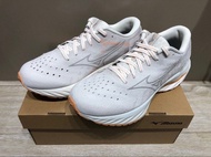 Mizuno Women Wave Inspire 19 White 女裝 扁平足 路跑鞋 跑步鞋