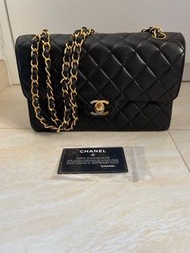 Chanel classic double flap 23cm vintage Paris edition 金銀扣 limited edition 巴黎限定